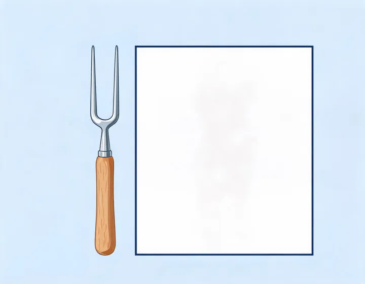 Illustrated two-prong fork specification review